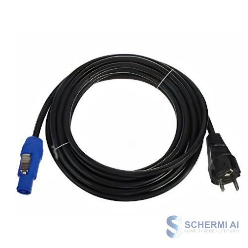 Cavo Alimentazione Seetronic 3x2,5mmq 10 Mt Ip67