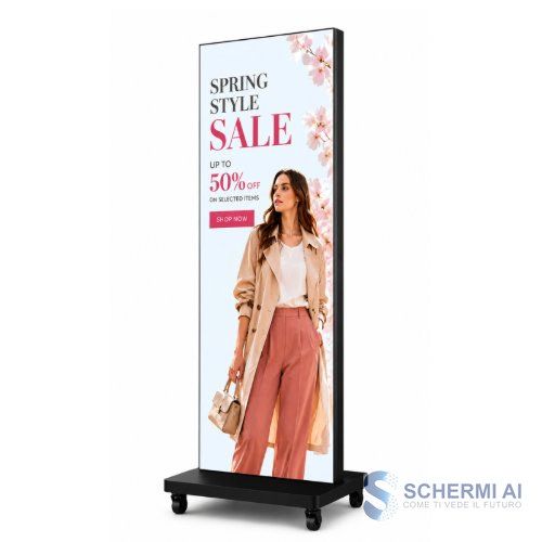 Totem Led Digitale Pixeltower P1.8 Gob 64x192cm