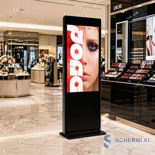 TOTEM LCD INDOOR - GLASSTOWER